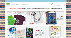 Desktop Screenshot of kurochkaclothing.com